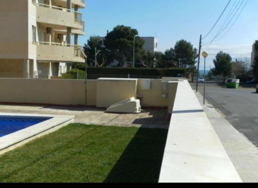 Apartamento Con Terraza Y Acceso Directo A La Piscina Y A 50 M De La Playa Miami Playa Εξωτερικό φωτογραφία